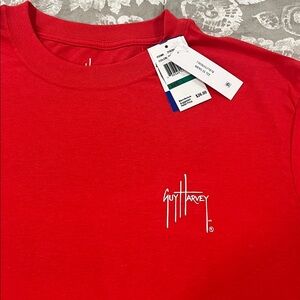 Guy Harvey Classic Red Tee NWT